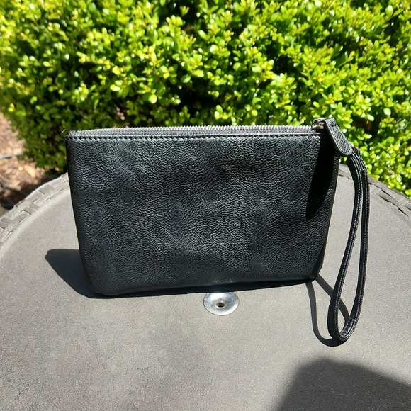 Nine West Black and White Clutch Wristlet - Picture 2 of 4